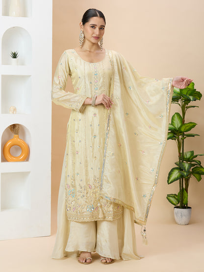 Visha Palazzo Suit - Roop Darshan