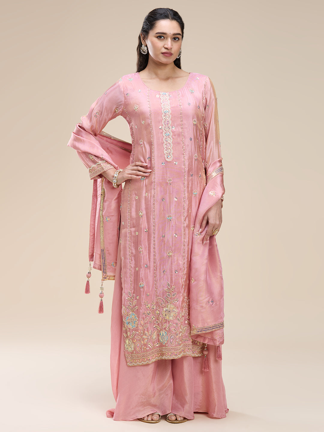 Visha Palazzo Suit - Roop Darshan