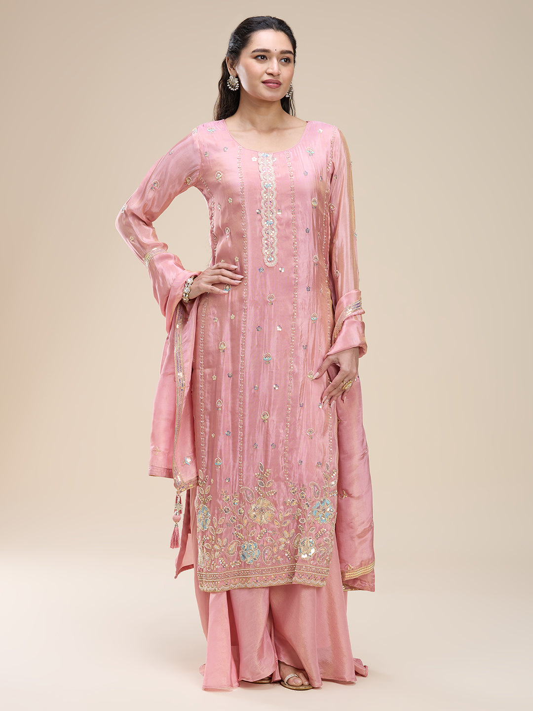 Visha Palazzo Suit - Roop Darshan