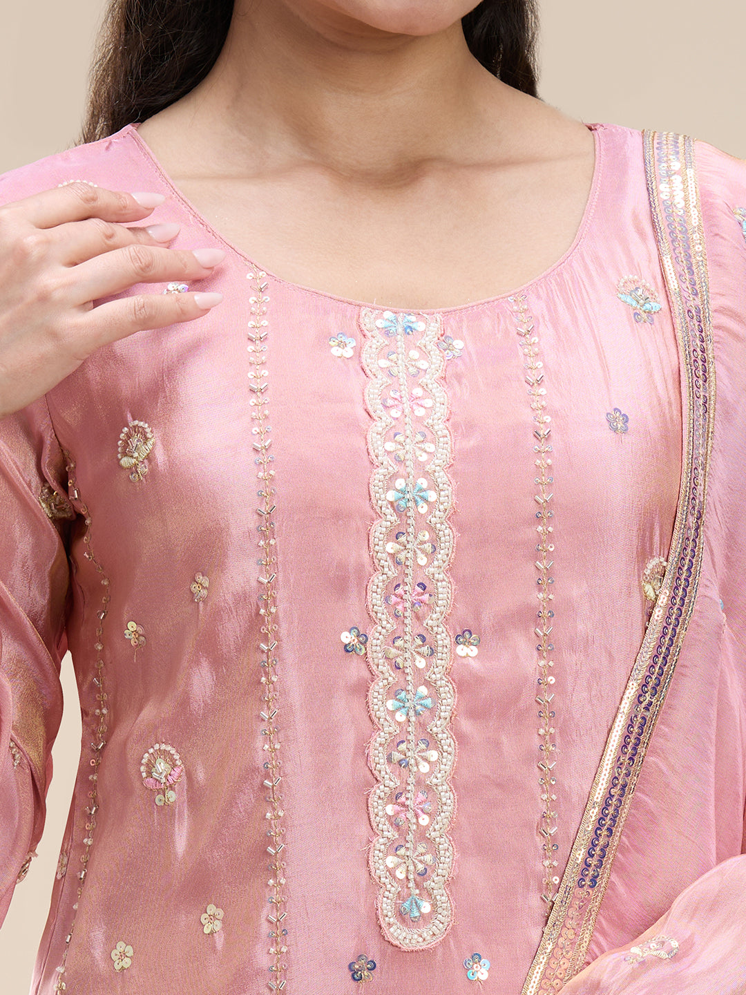 Visha Palazzo Suit - Roop Darshan