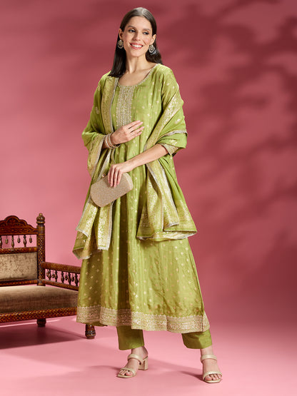 Vani Silk Flair Suit