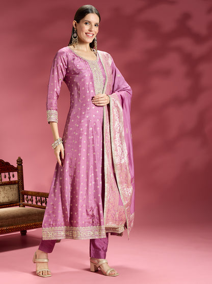 Vani Silk Flair Suit