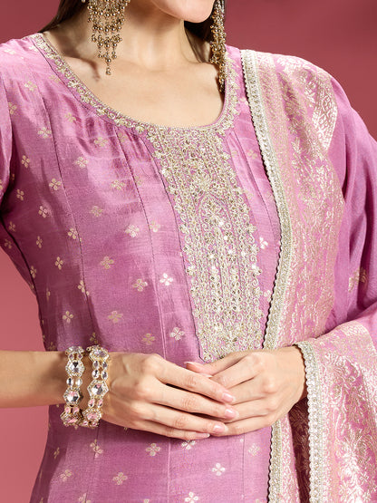 Vani Silk Flair Suit