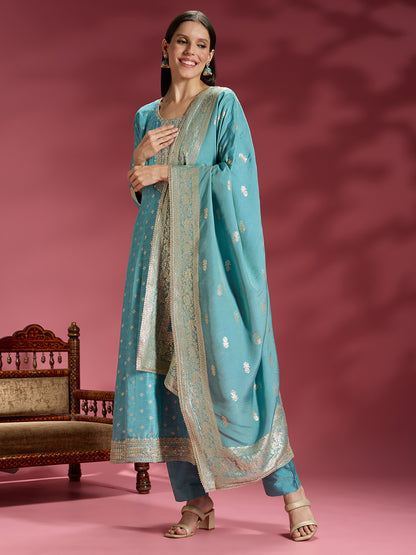 Vani Silk Flair Suit