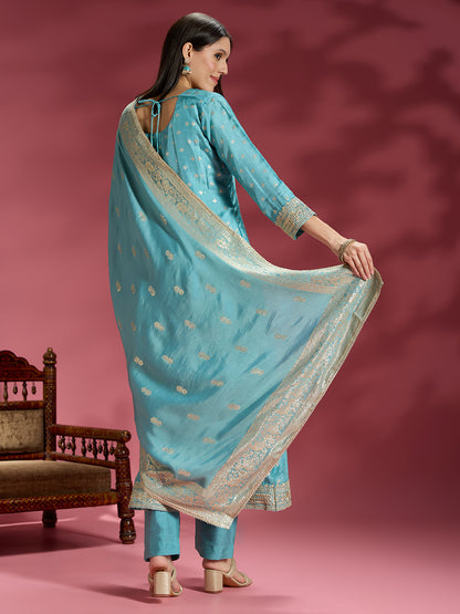 Vani Silk Flair Suit