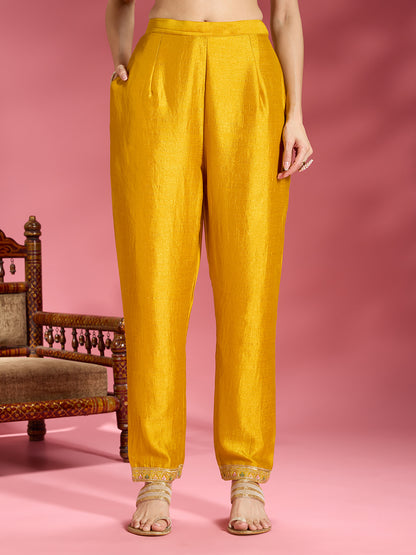 Vahida Silk Straight Suit