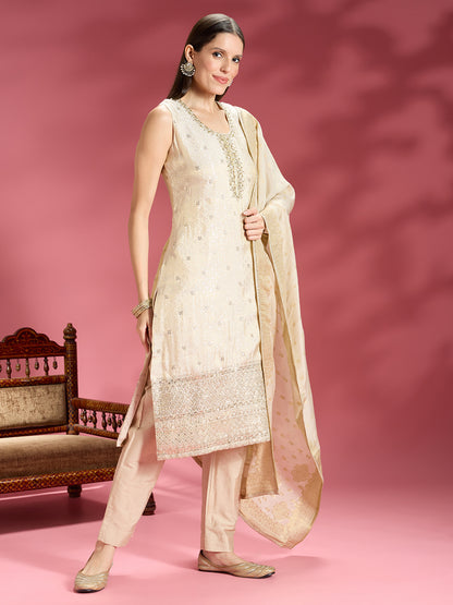 Heena Shimmer Silk Kamiz &amp; Pant