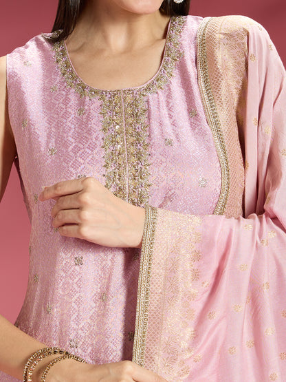 Heena Shimmer Silk Kamiz &amp; Pant