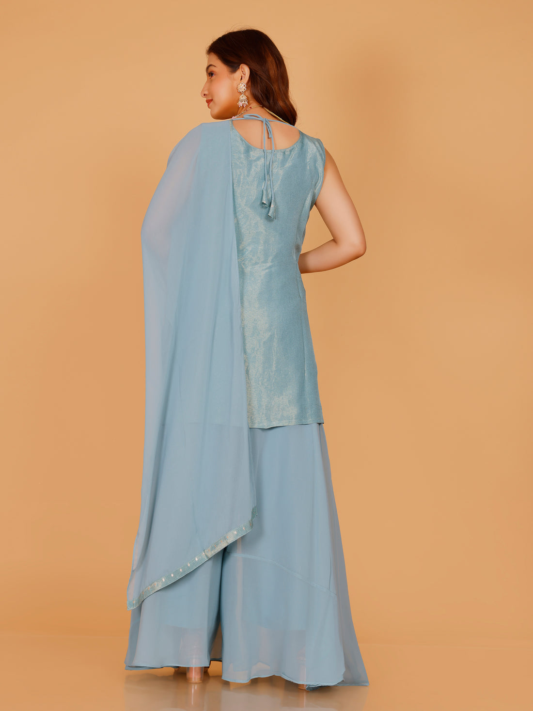 Aarya Silk Palazzo Suit