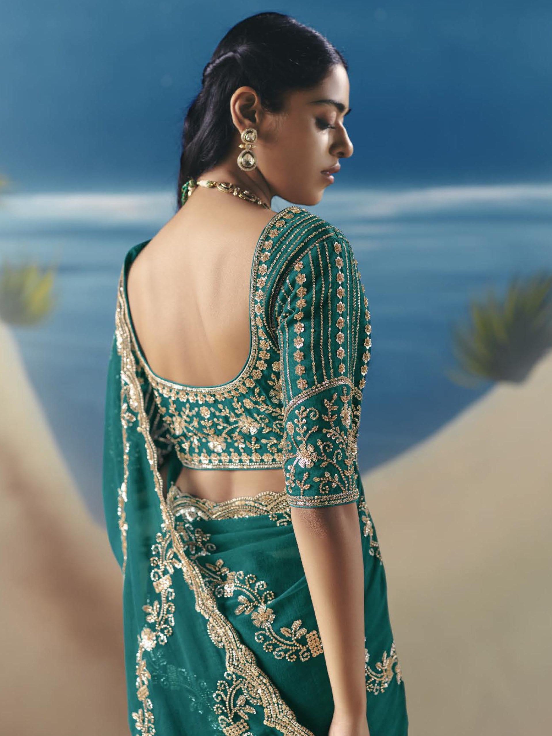 Mahima Choli Saree - Roop Darshan