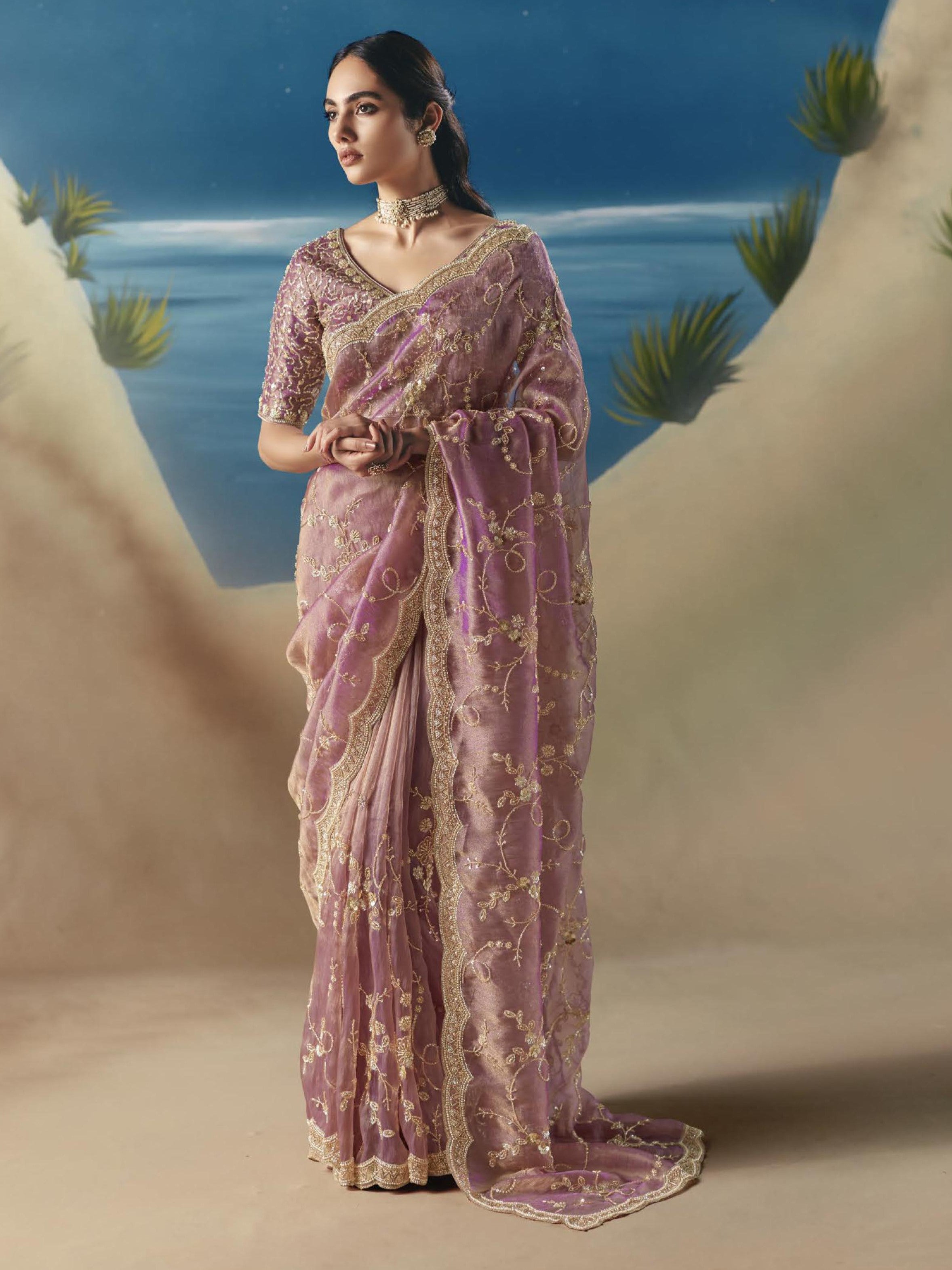 Mahika Choli Saree - Roop Darshan