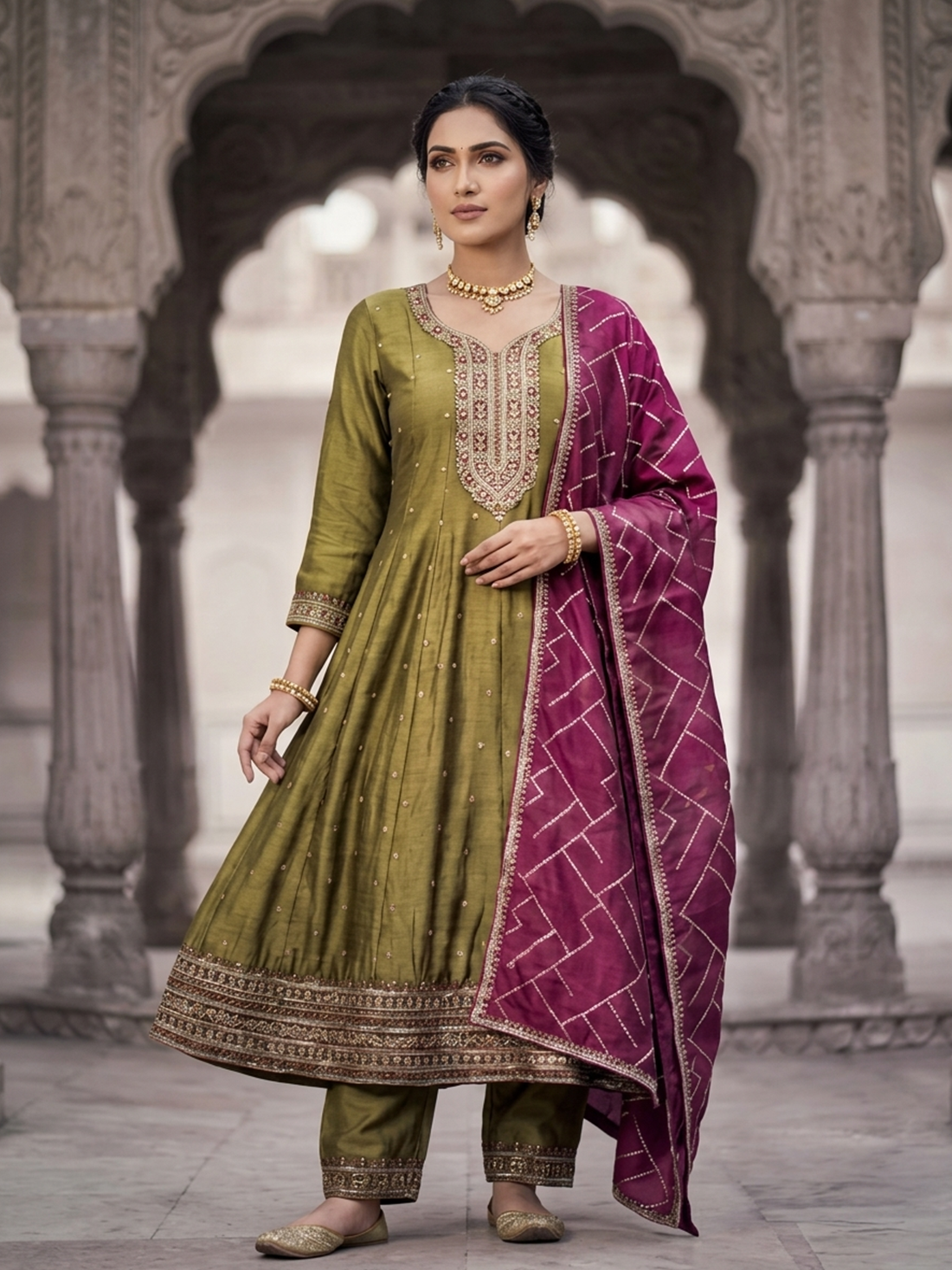 Kashvi Silk Palazzo