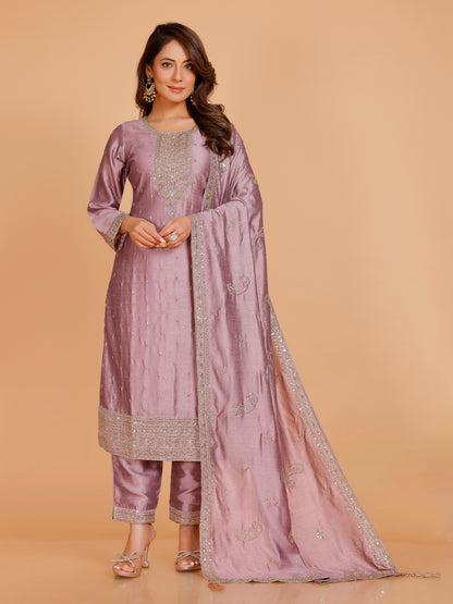 Kashish Silk Straight Suit