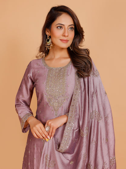Kashish Silk Straight Suit