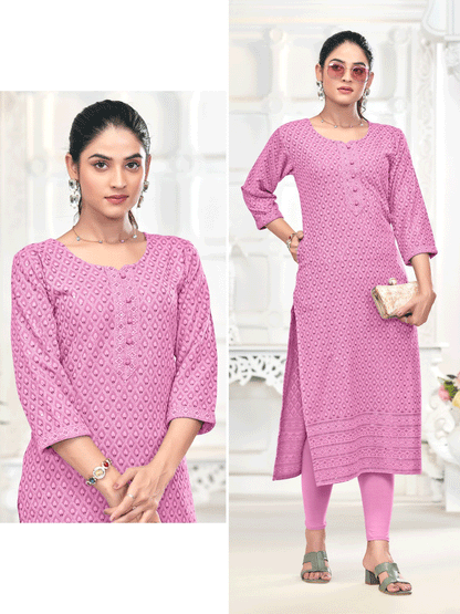 Nishka Resham Work Kurti