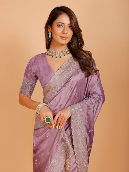 Vanshika Silk Zari Saree