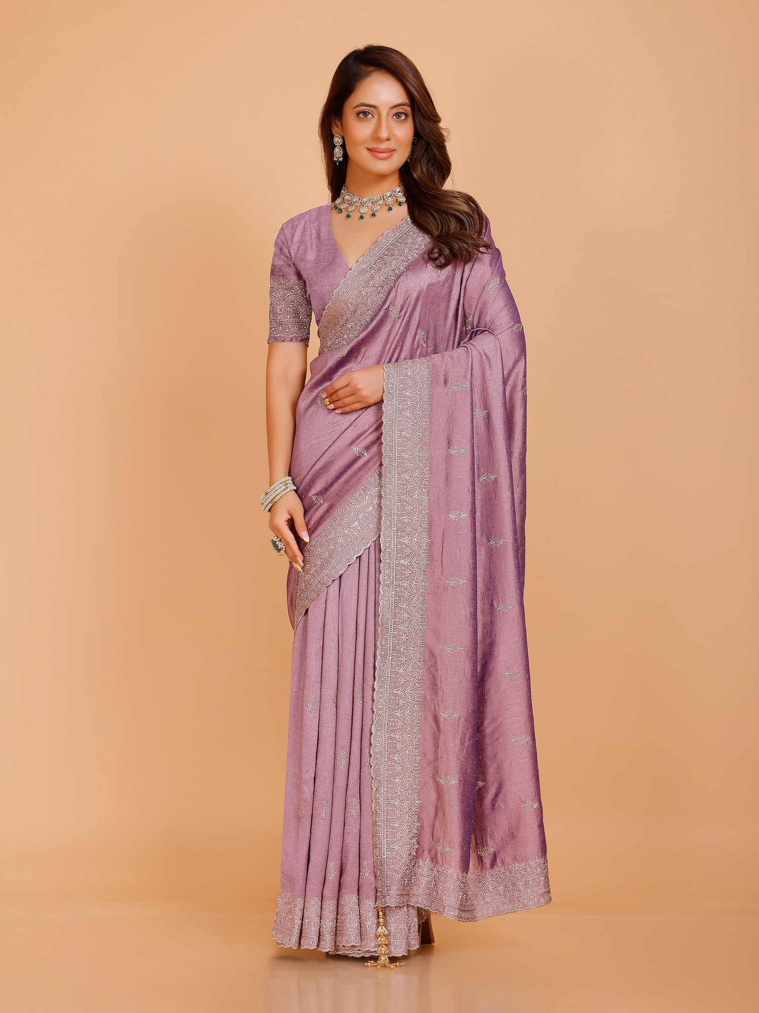 Vanshika Silk Zari Saree