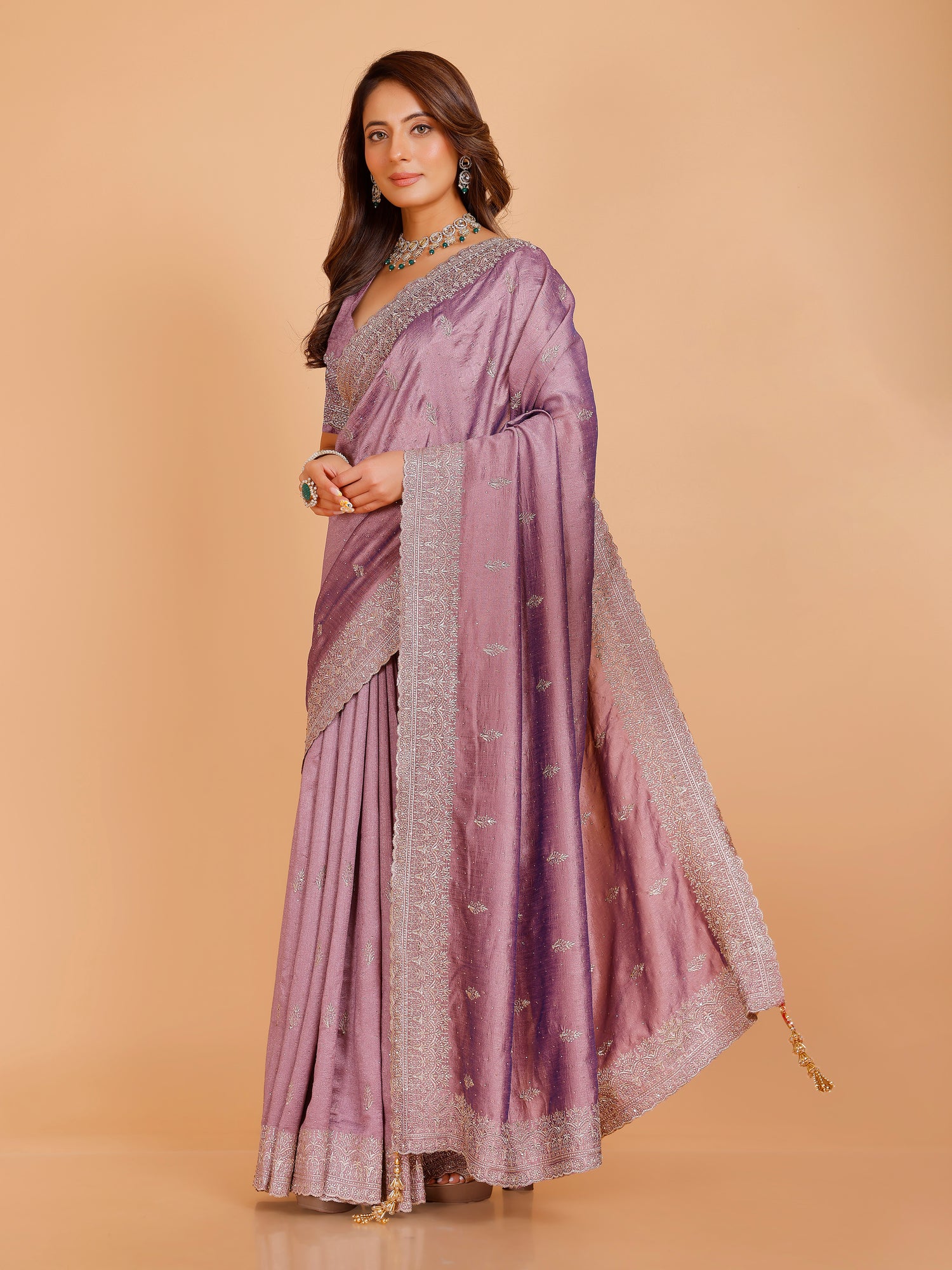 Vanshika Silk Zari Saree