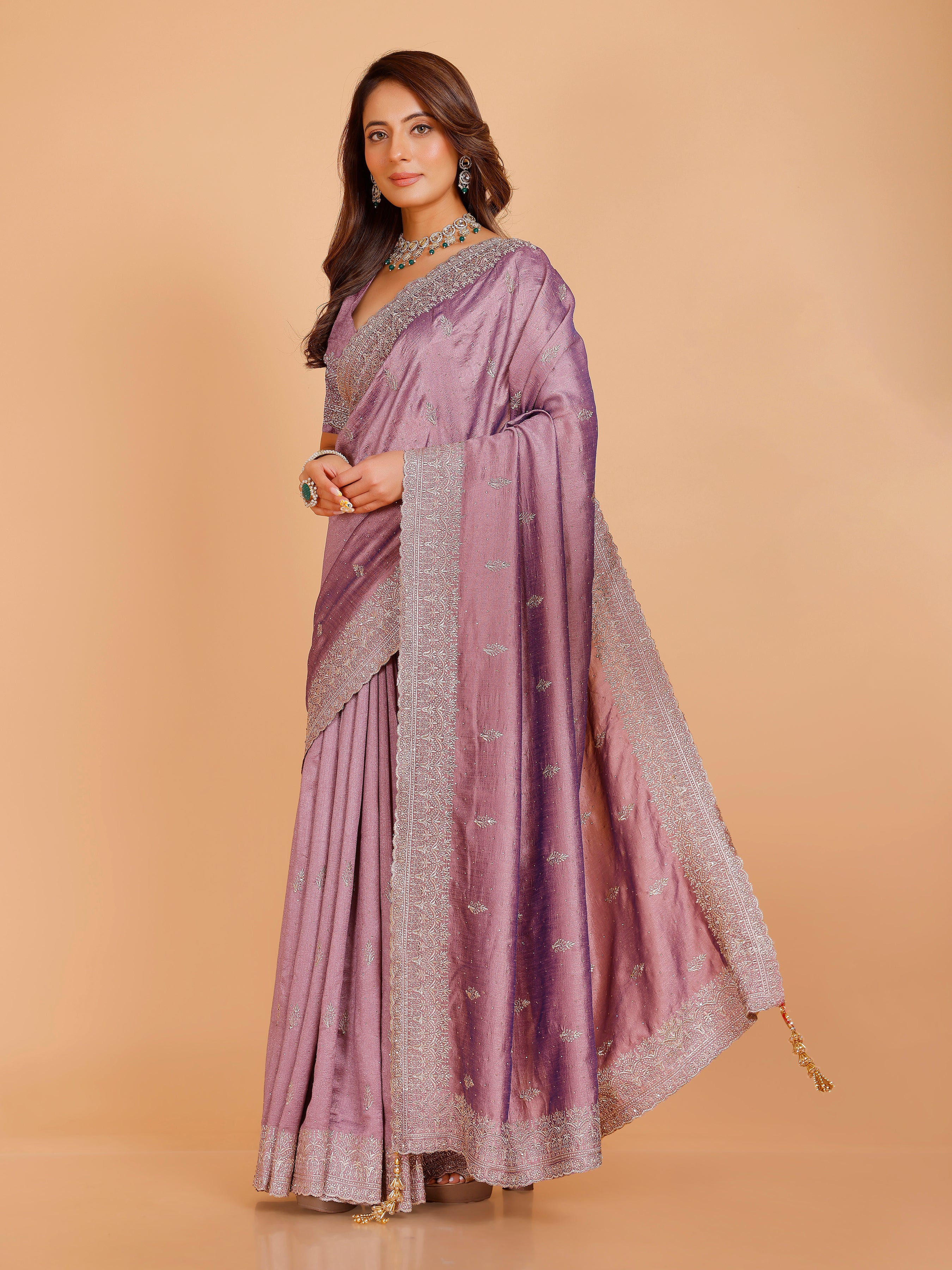 Vanshika Silk Zari Saree