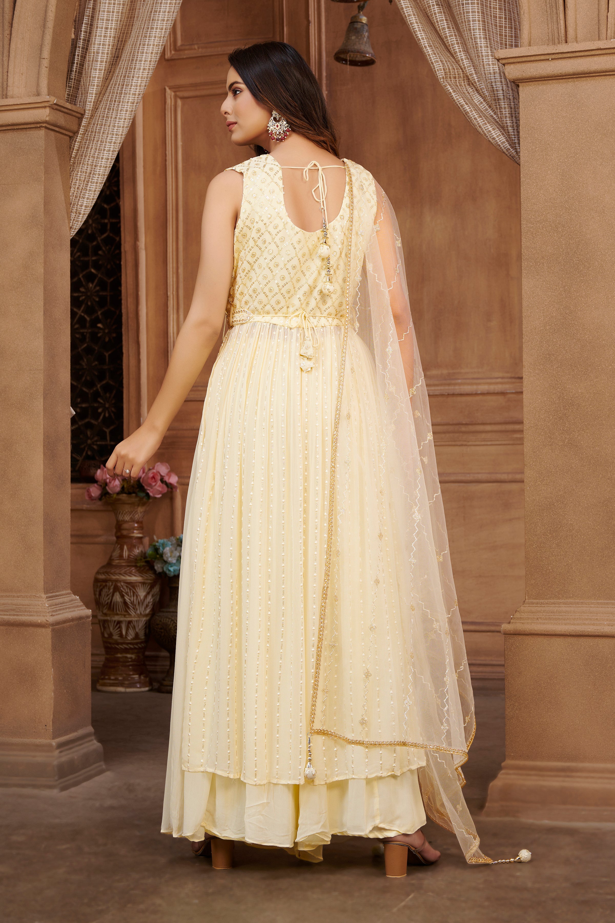 Maitri Palazzo Suit - Roop Darshan