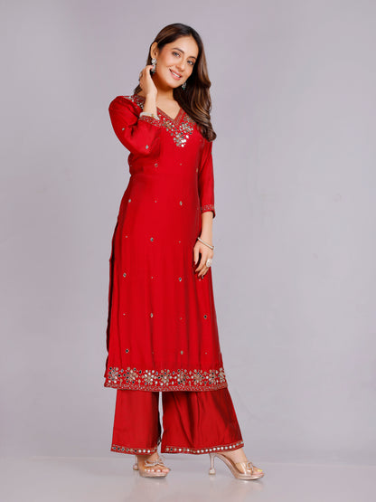 Twish Silk Mirror Kurti