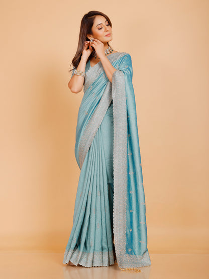 Vanshika Silk Zari Saree