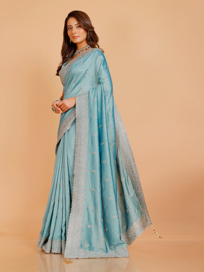 Vanshika Silk Zari Saree