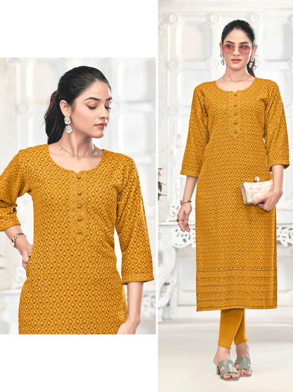Nishka Resham Work Kurti
