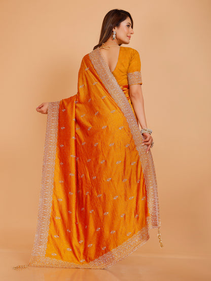 Vanshika Silk Zari Saree