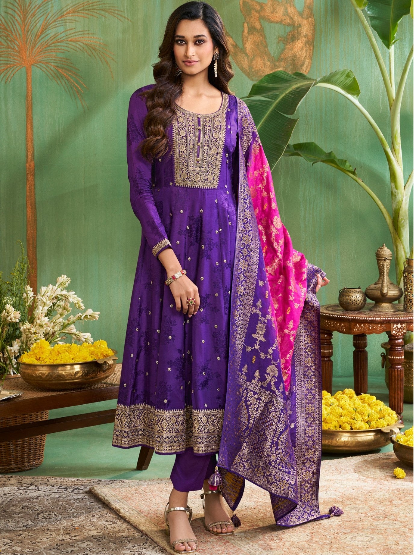 Niva Flair Kamiz &amp; Pant - Roop Darshan