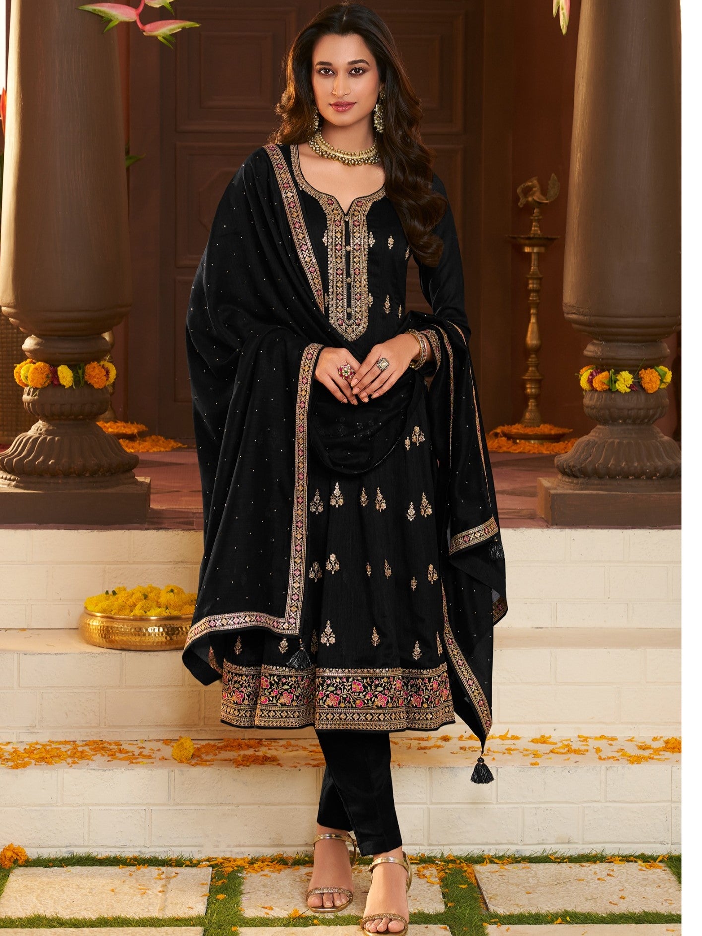 Reeta Flair Kamiz &amp; Pant - Roop Darshan