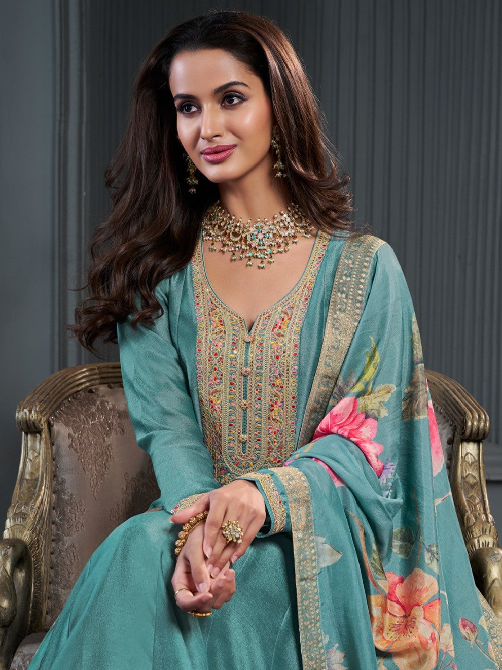 Payal Flair Kamiz Suit - Roop Darshan