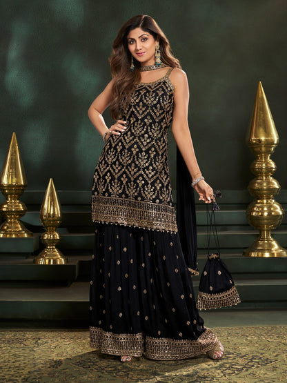 Mira Palazzo Suit - Roop Darshan