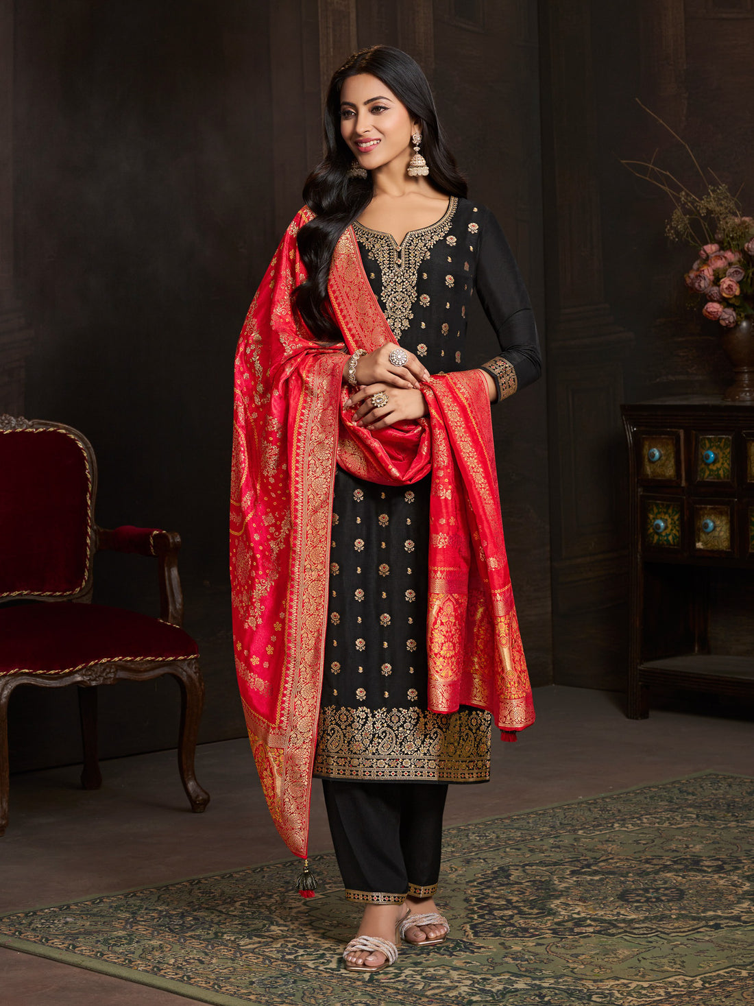 Neelima Kamiz &amp; Pant - Roop Darshan