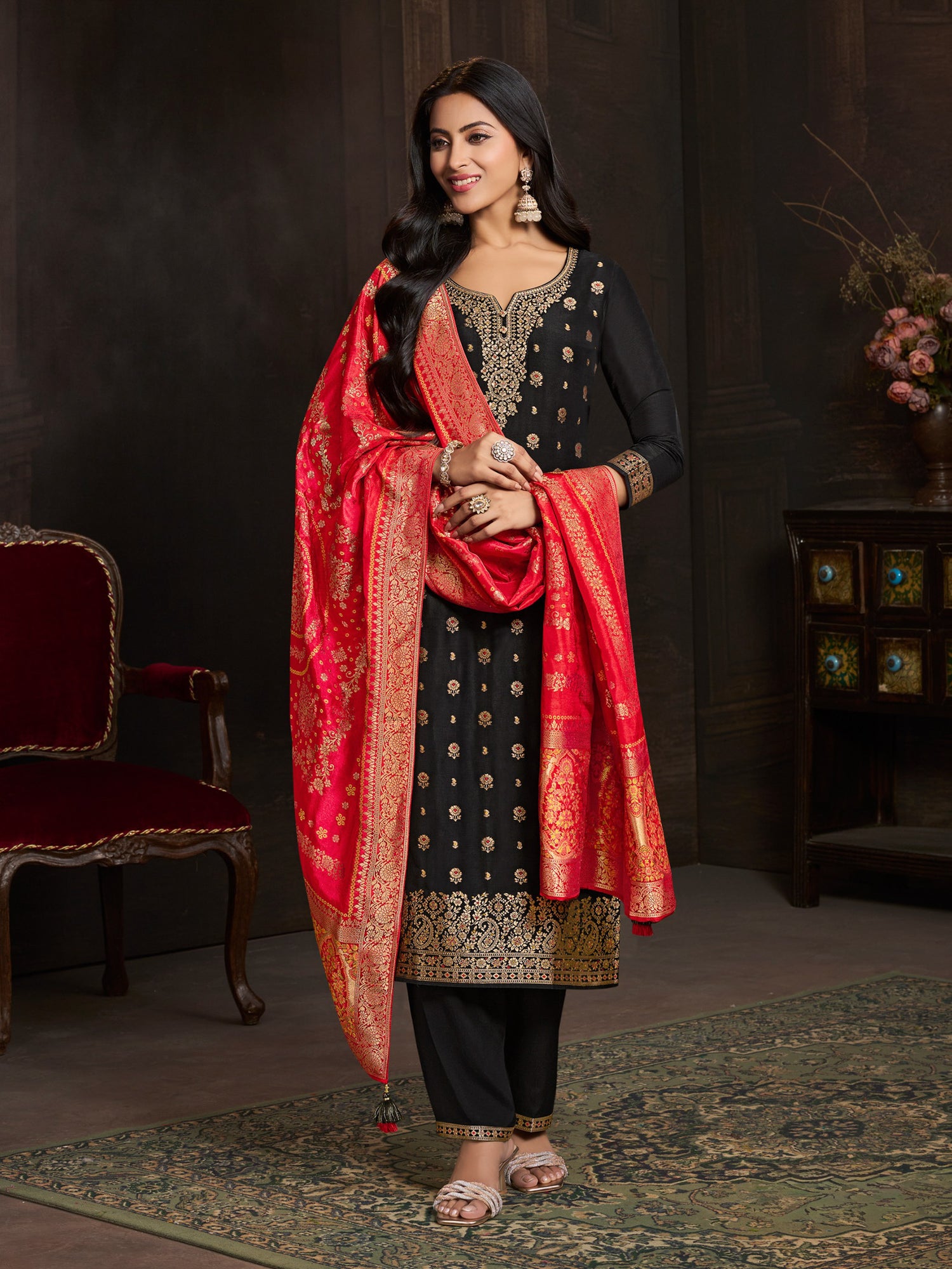 Neelima Kamiz &amp; Pant - Roop Darshan