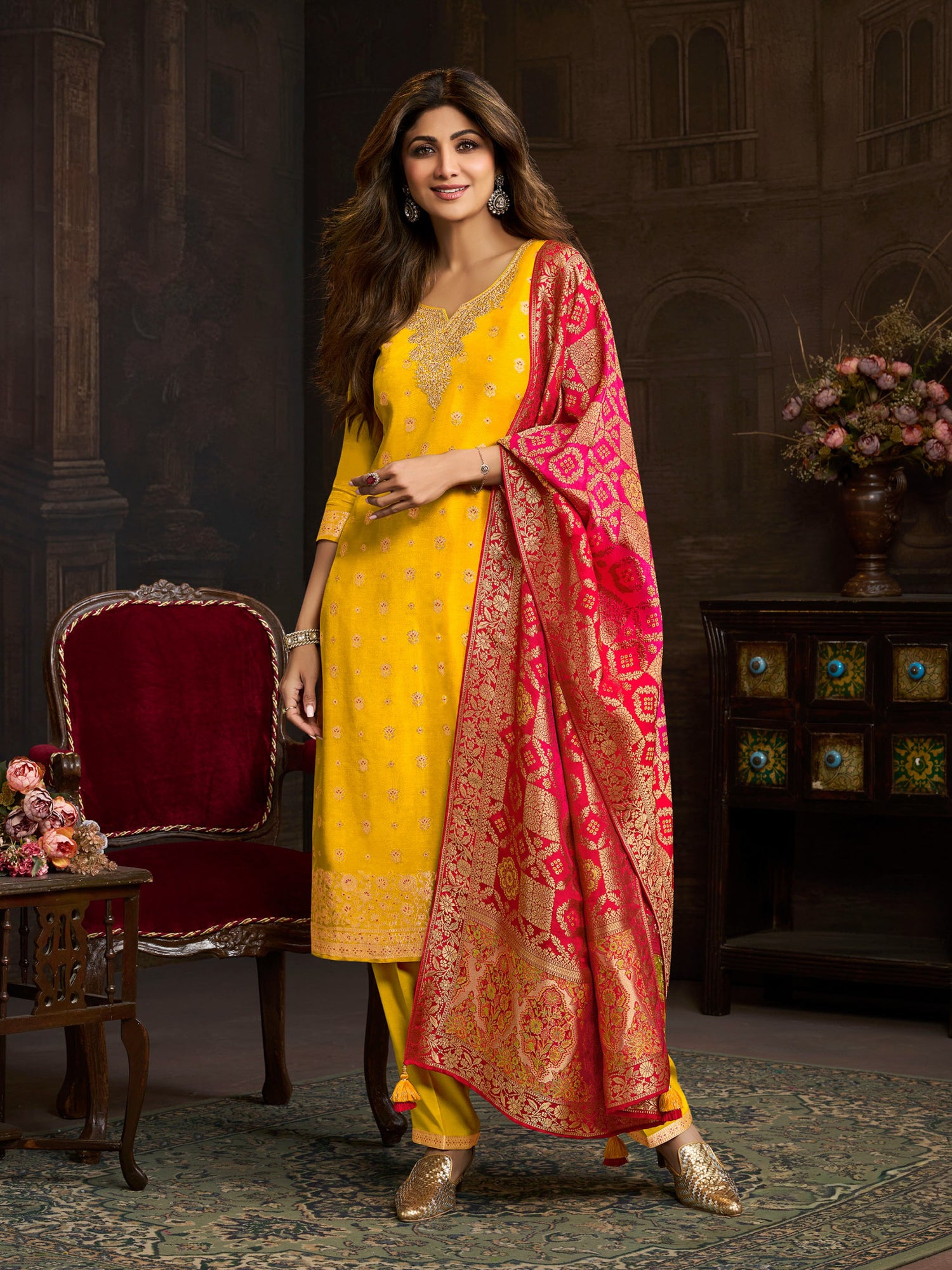 Neelima Kamiz &amp; Pant - Roop Darshan