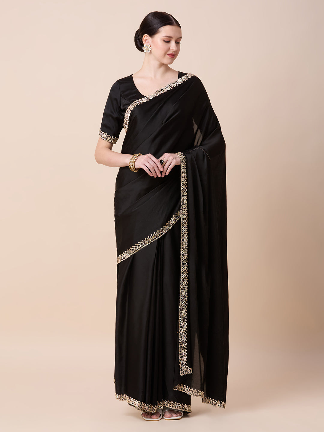 Vanya Ready to Wear Saree Gown - Roop Darshan