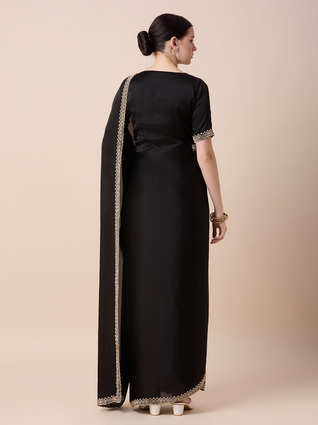 Vanya Ready to Wear Saree Gown - Roop Darshan