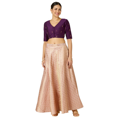 Dhara Brocade Skirt - Roop Darshan