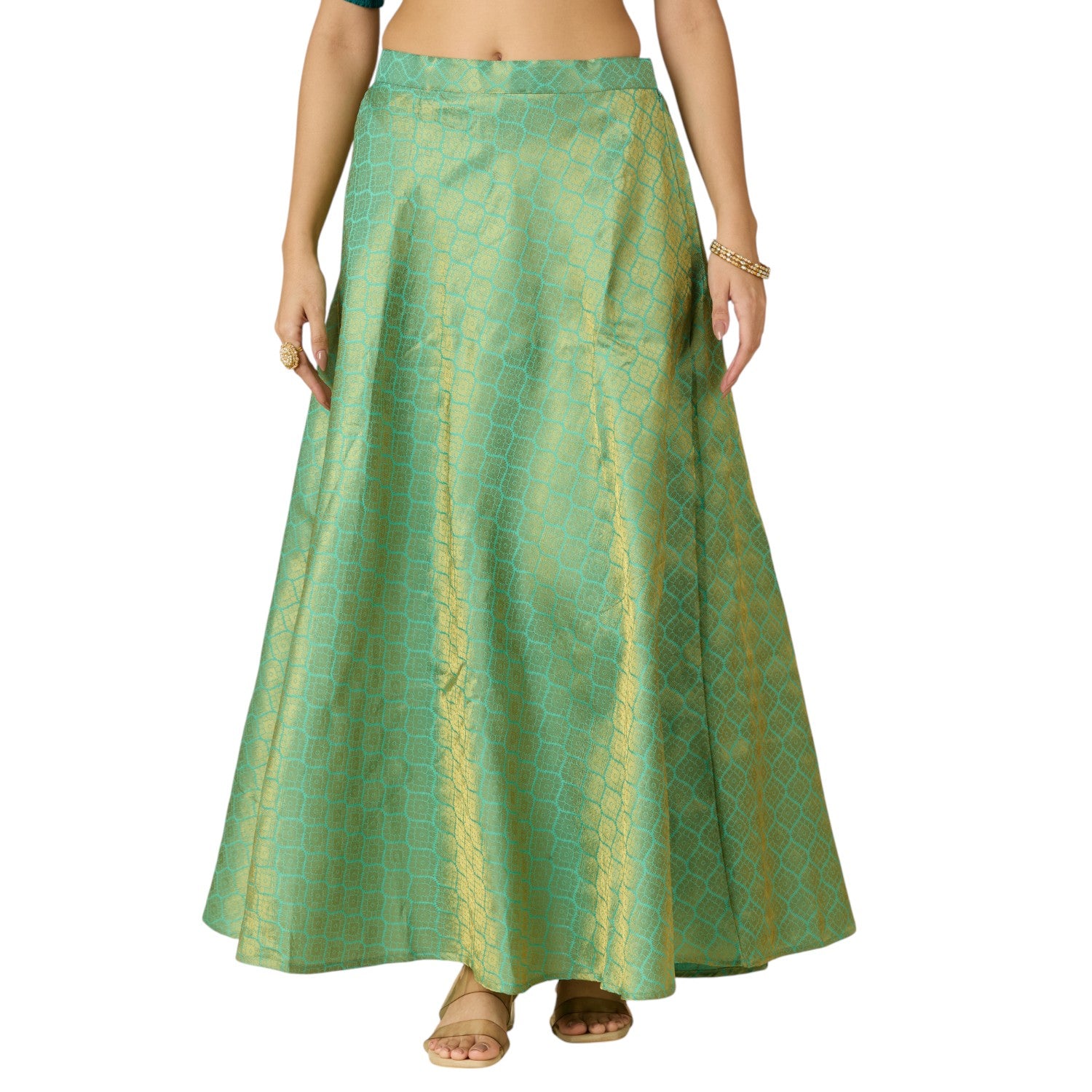 Dhara Brocade Skirt - Roop Darshan