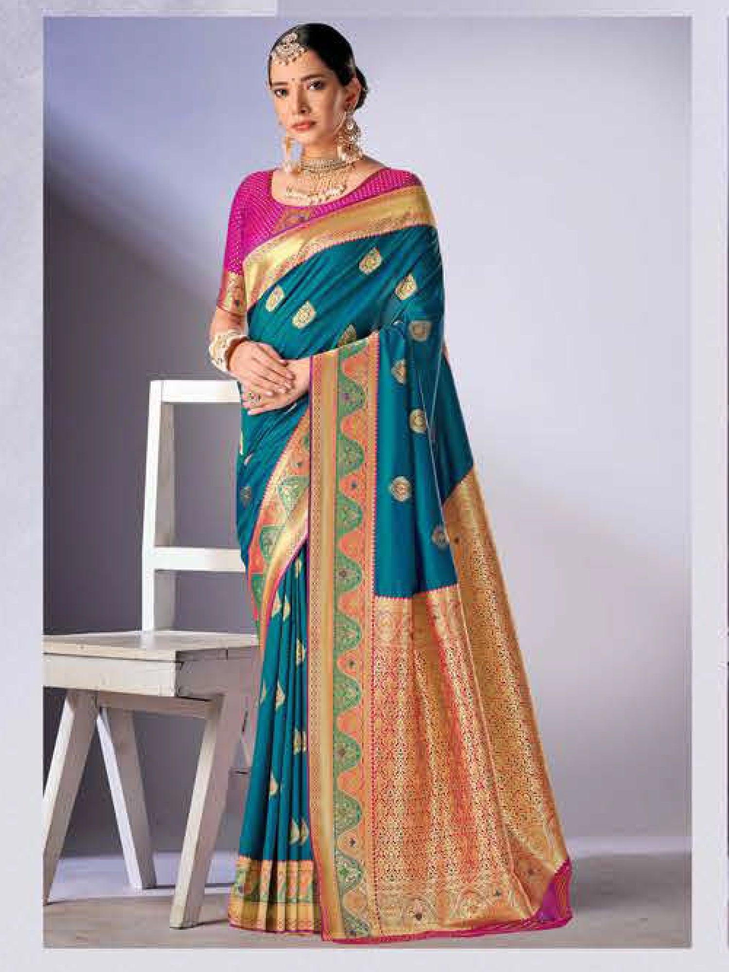 Pallavi Saree - Roop Darshan