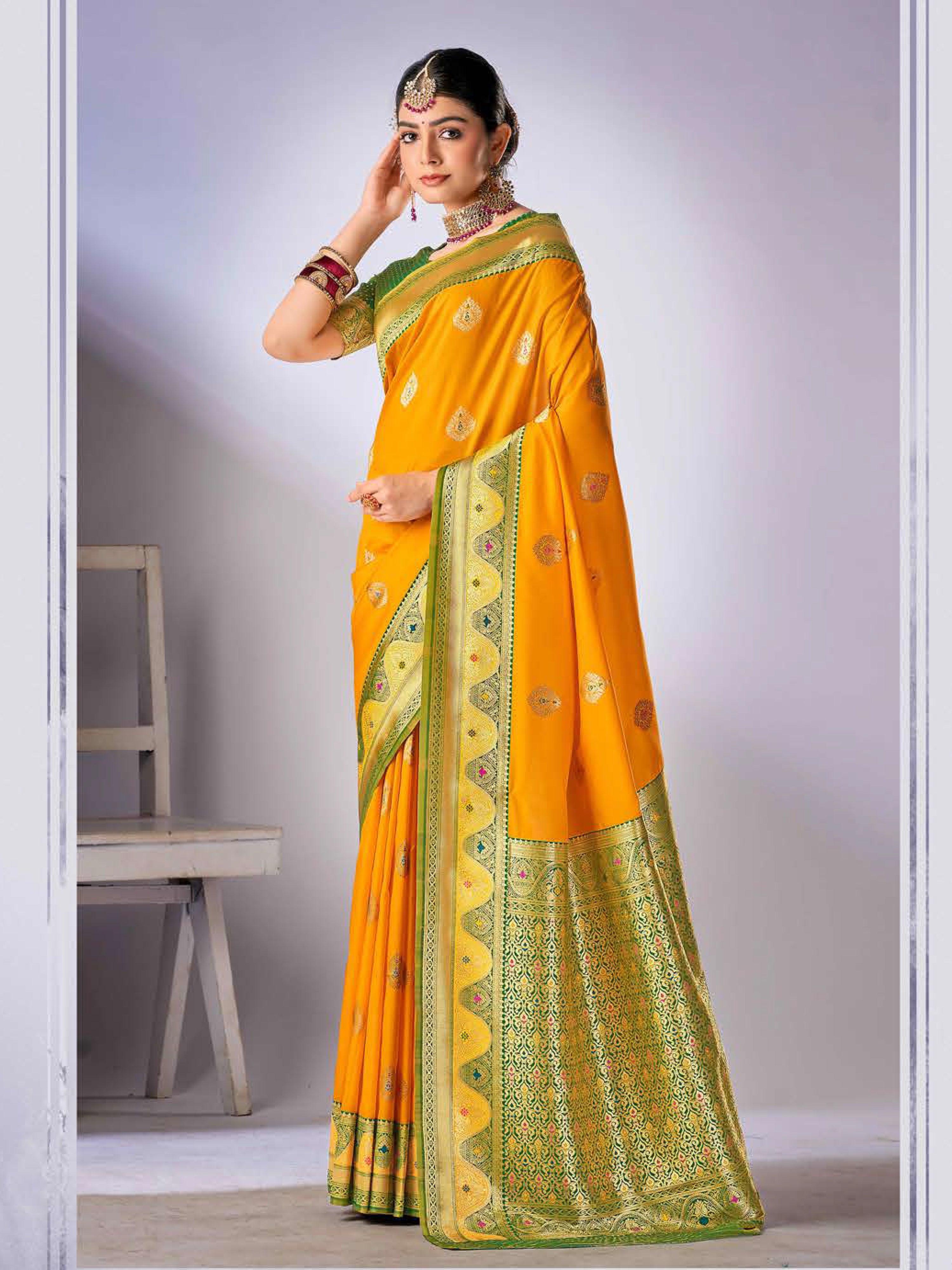 Pallavi Saree - Roop Darshan
