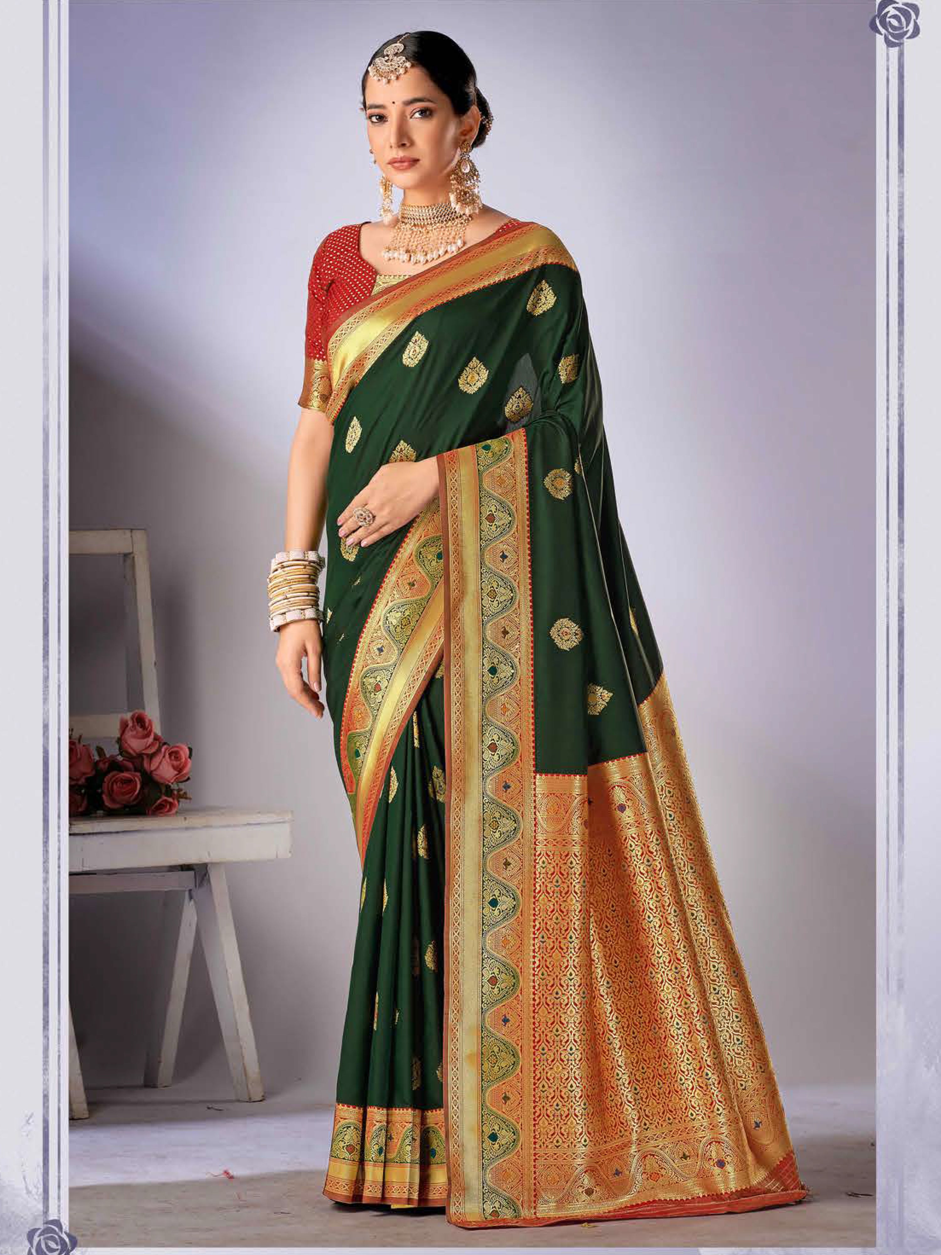 Pallavi Saree - Roop Darshan