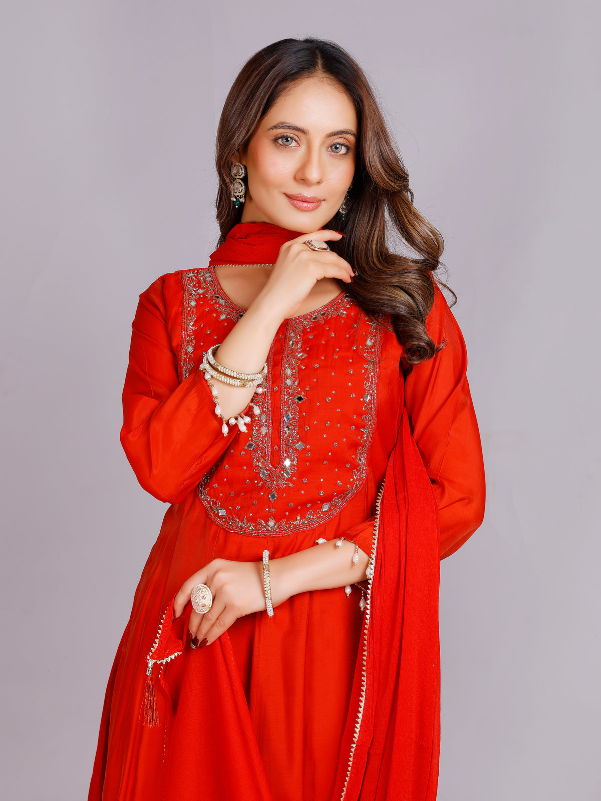 Ziya Silk Flair Suit