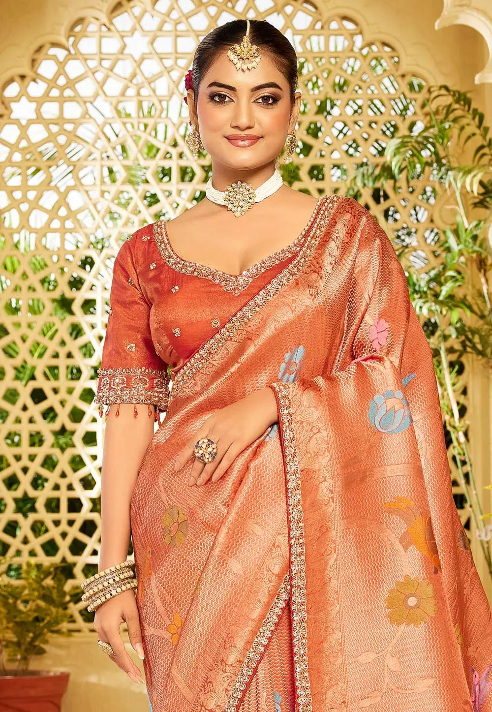 Dhiraja Silk Choli Saree