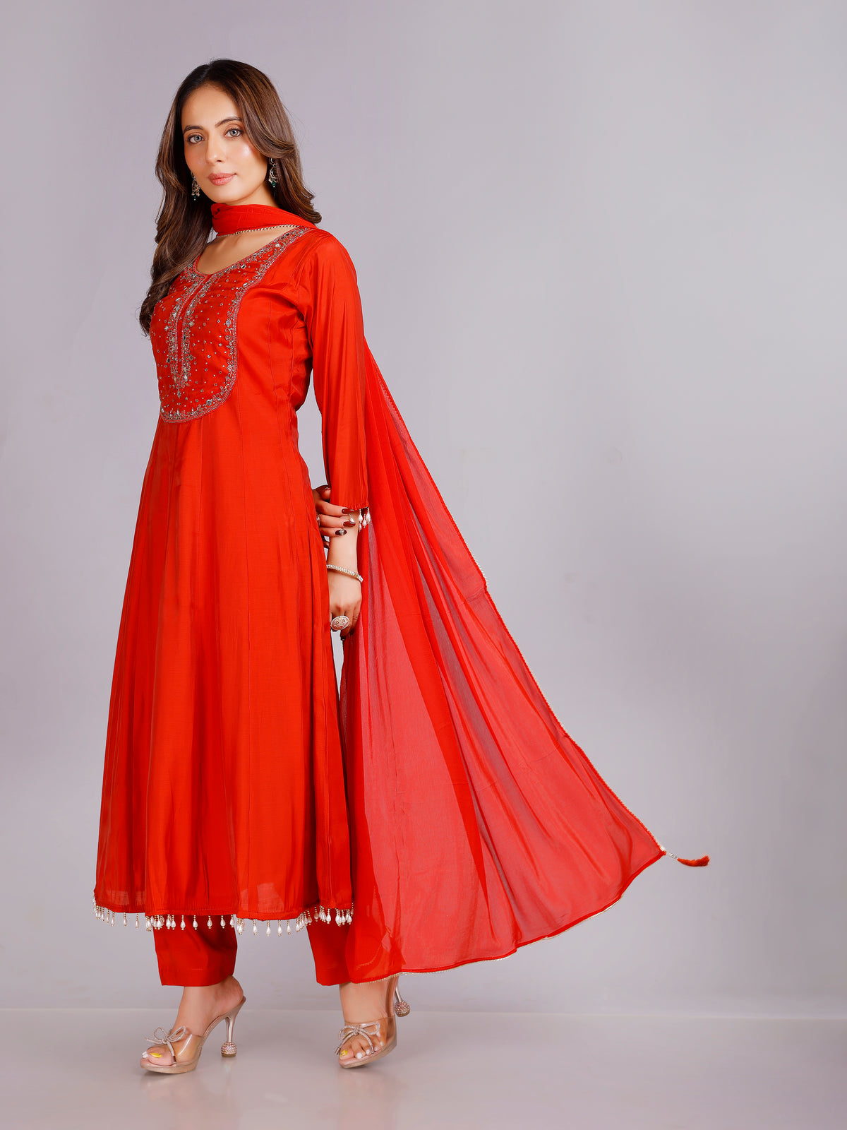 Ziya Silk Flair Suit