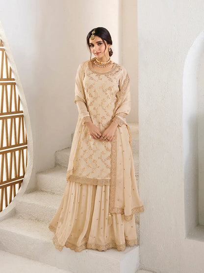 Somya Palazzo Suit - Roop Darshan