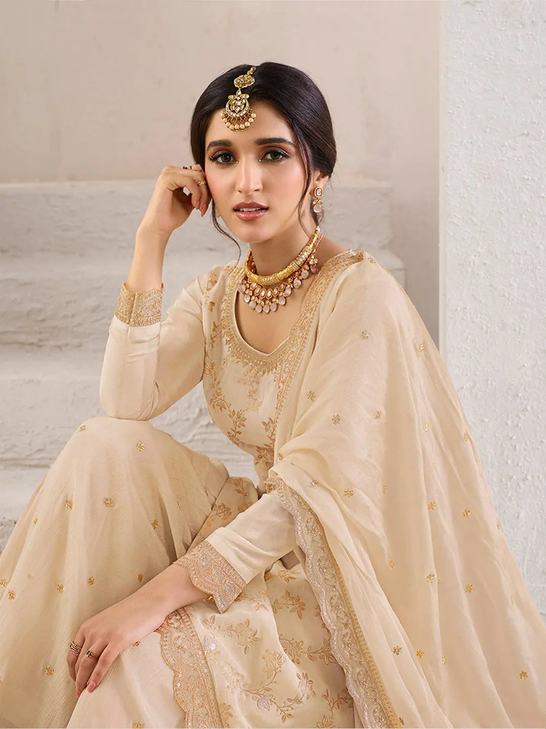Palazzo and Sharara Suit Roop Darshan