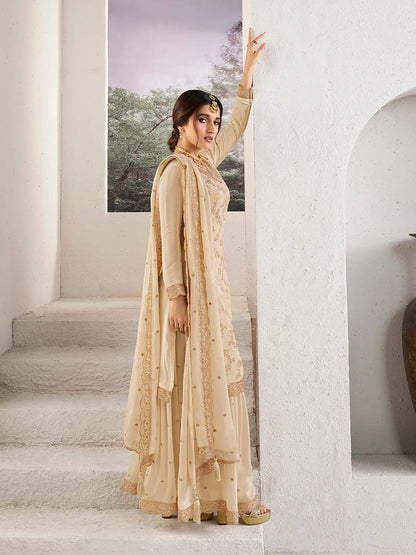 Somya Palazzo Suit - Roop Darshan