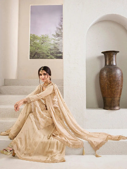 Somya Palazzo Suit - Roop Darshan